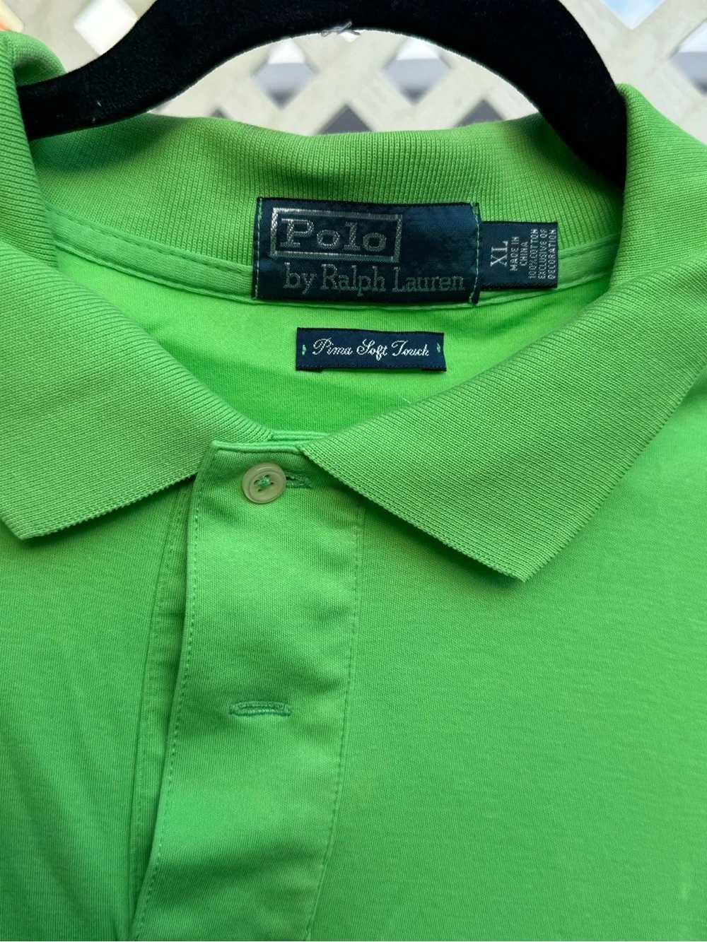 Ralph Lauren Bright Green Polo Shirt